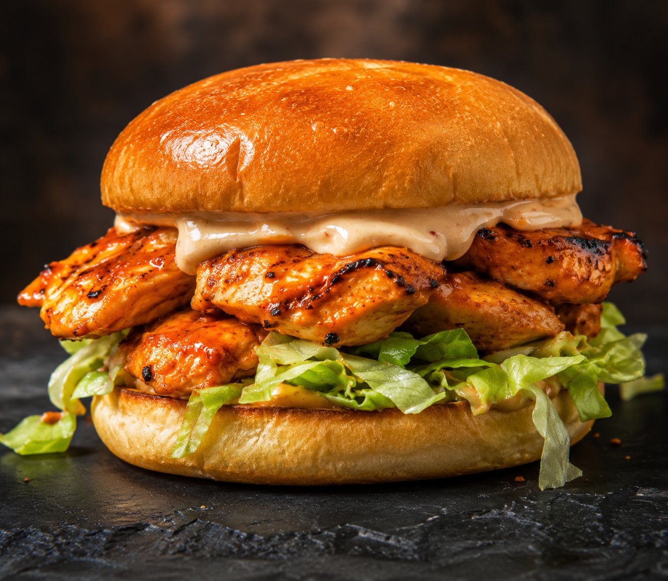 Piri Piri Chicken Burger Meal